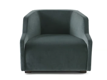 FIRST - Upholstered fabric armchair with armrests by Gallotti&Radice - view 2