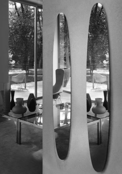KEPLERO - Oval wall-mounted mirror by Gallotti&Radice - view 3