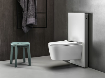 AQUACLEAN SELA - Wall-hung toilet with bidet by Geberit - view 3