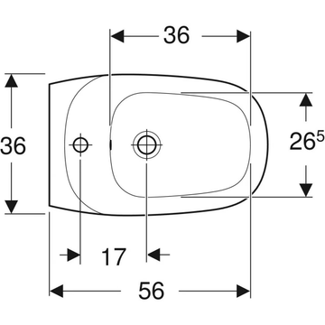 CITTERIO - Floor mounted back to wall bidet by Geberit - view 3