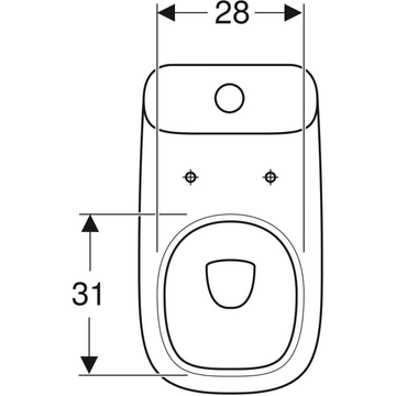 FANTASIA - Floor mounted Vitreous China toilet by Geberit - view 3