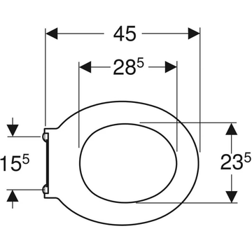 SELNOVA COMFORT - Toilet seat by Geberit - view 3