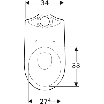 SELNOVA - Floor mounted Vitreous China toilet by Geberit - view 3