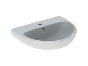 SELNOVA - Vitreous China washbasin with overflow by Geberit - view 2