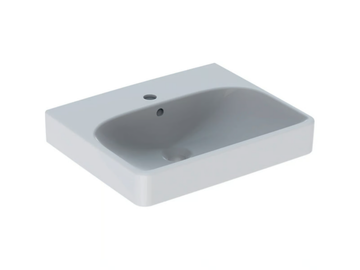 SMYLE SQUARE - Vitreous China handrinse basin with overflow by Geberit - view 2