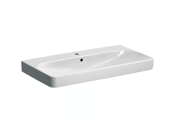 SMYLE SQUARE - Single Vitreous China washbasin by Geberit - view 2