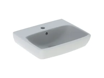 SELNOVA SQUARE - Vitreous China handrinse basin with overflow by Geberit - view 2