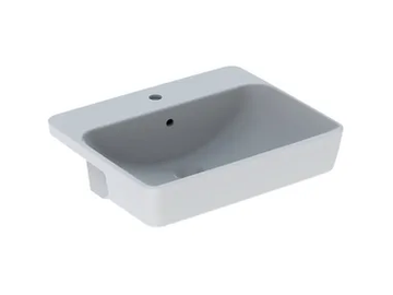 VARIFORM - Semi-inset Vitreous China washbasin by Geberit - view 2