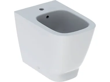 SMYLE SQUARE - Floor mounted Vitreous China bidet by Geberit - view 2
