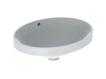 VARIFORM - Oval Vitreous China washbasin by Geberit - view 2