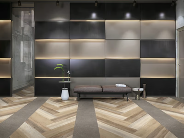 CREATION 55 - LVT flooring with wood effect by Gerflor - view 2