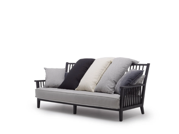 GRAY 03 - 3 seater fabric sofa by Gervasoni - view 3