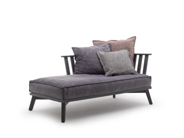GRAY 04 R-L - Upholstered fabric day bed by Gervasoni - view 3