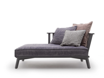 GRAY 04 R-L - Upholstered fabric day bed by Gervasoni - view 2