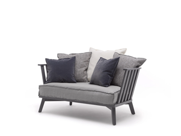 GRAY 05 - 2 seater fabric sofa by Gervasoni - view 3
