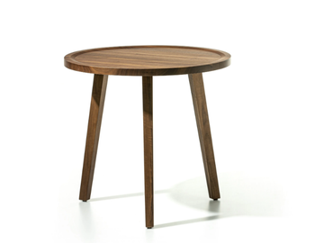 GRAY 41/42 - Round wooden coffee table by Gervasoni - view 2
