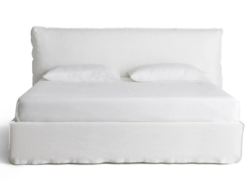 LOLL 80 - Fabric bed with removable cover by Gervasoni - view 2