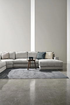 LOLL COMP. 09 - Corner fabric sofa with chaise longue by Gervasoni - view 3