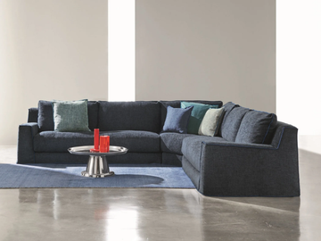 LOLL COMP. 06 - Corner sofa with removable cover by Gervasoni - view 2