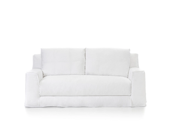LOLL 10 - 2 seater fabric sofa with removable cover by Gervasoni - view 2