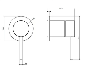 FLESSA - Wall-mounted stainless steel remote control tap by Gessi - view 3