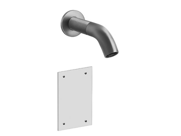 CESELLO - Wall-mounted electronic stainless steel washbasin tap by Gessi - view 3