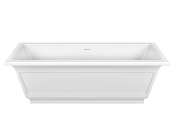 ELEGANZA - Freestanding rectangular Cristalplant® bathtub by Gessi - view 2