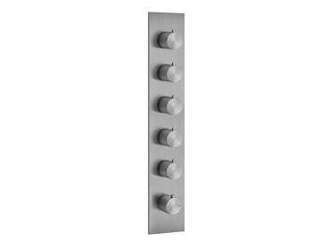 GESSI 316 - 6 hole metal shower mixer with plate by Gessi - view 2