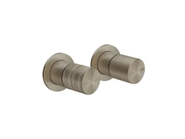 HABITO TRAME - 2 hole chromed brass shower mixer by Gessi - view 2