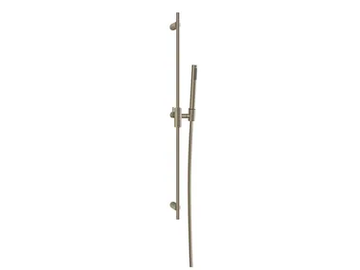 HABITO TRAME - Chromed brass shower wallbar with hand shower by Gessi - view 2