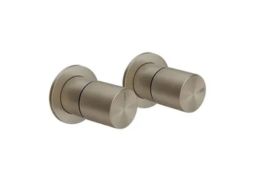 HABITO UNITO - 2 hole chromed brass shower mixer by Gessi - view 2