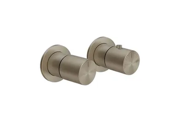 HABITO UNITO - Thermostatic chromed brass shower mixer by Gessi - view 2