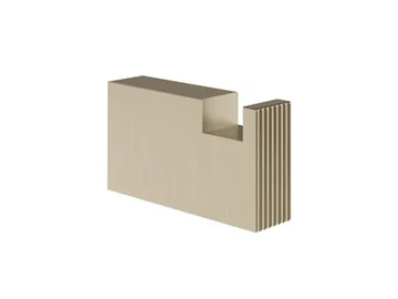 INVERSO RIGATO - Chromed brass towel hook by Gessi - view 2