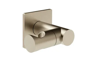 INVERSO - Adjustable chromed brass handshower holder by Gessi - view 2