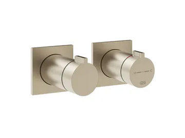 INVERSO - Thermostatic chromed brass shower mixer by Gessi - view 2
