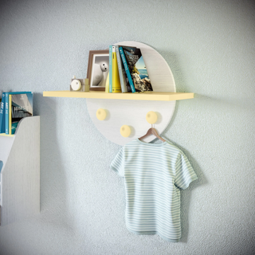BEN - Wooden wall shelf by Giessegi - view 3