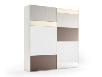 2599V - Built-in wooden wardrobe with sliding doors by Giessegi - view 2