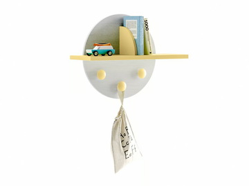 BEN - Wooden wall shelf by Giessegi - view 2