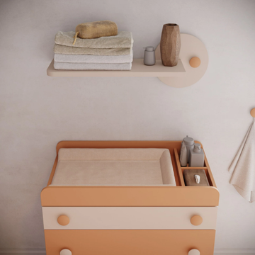TOP BABY - Wooden chest of drawers by Giessegi - view 3