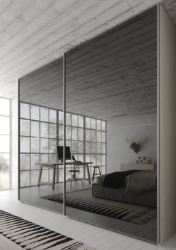 LAST - Built-in wooden wardrobe with sliding doors by Giessegi - view 3