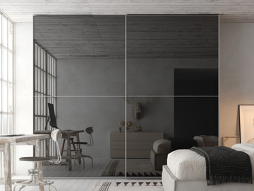 LAST - Built-in wooden wardrobe with sliding doors by Giessegi - view 2