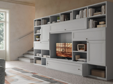 LV716 - Storage wall by Giessegi - view 2