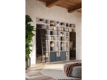 LV726 - Open bookcase by Giessegi - view 3