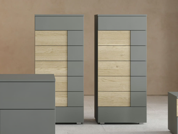 OSLO - Wooden chest of drawers by Giessegi - view 2