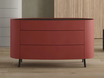 STOCCOLMA - Wooden chest of drawers by Giessegi - view 2