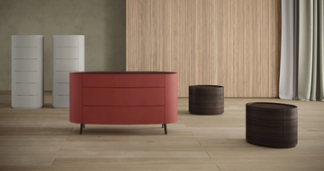 STOCCOLMA - Wooden chest of drawers by Giessegi - view 3