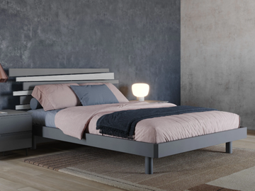 TWIN - Wooden storage bed by Giessegi - view 2