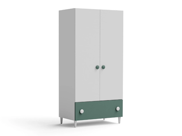 TOP BABY - Built-in wooden wardrobe by Giessegi - view 2
