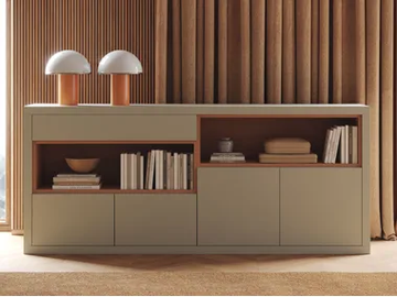 MD 9589T - Sideboard with doors by Giessegi - view 2