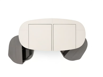 HOUDINI - Wooden cabinet with integrated lighting by Giorgetti - view 3